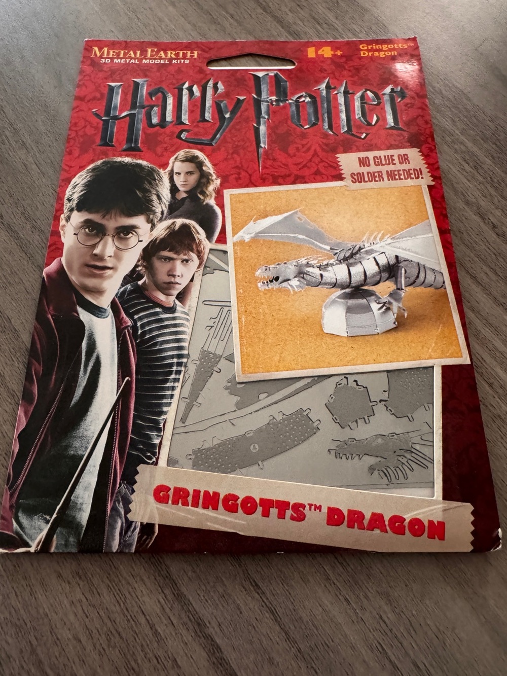 Gringotts Dragon 3D Metal Model Kit - Metal Earth